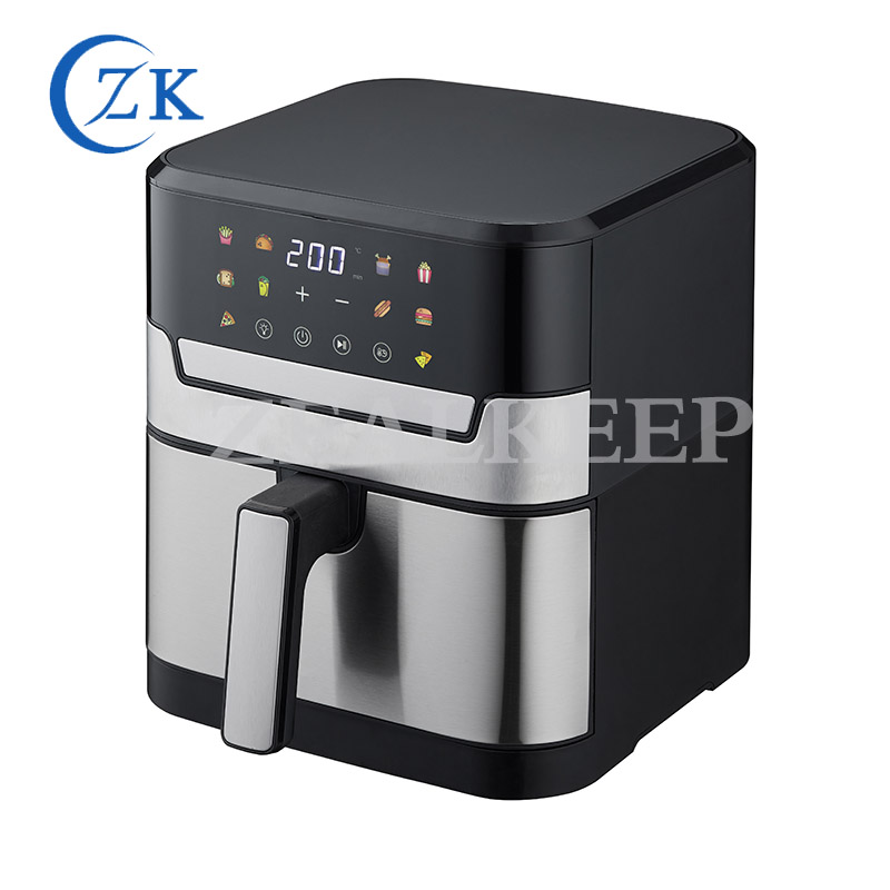 Ruostumattomasta teräksestä valmistettu iso kapasiteetti Air Fryer - keittiön ylin valinta
